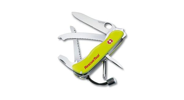 چاقو ویکتورینوکسVictorinox Rescue Tool in phosphorescent yellow