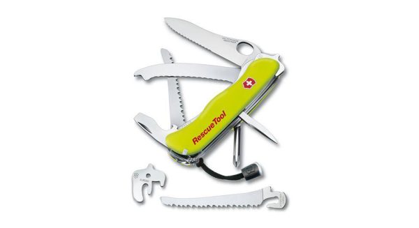 چاقو ویکتورینوکسVictorinox Rescue Tool in phosphorescent yellow