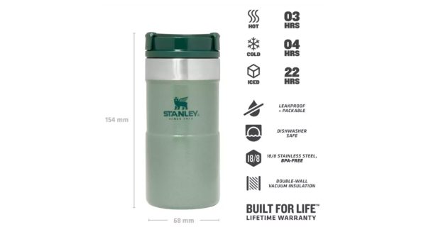 تراول ماگ استنلی 0.25 لیتر Classic NeverLeak™ Travel Mug | 0.25L