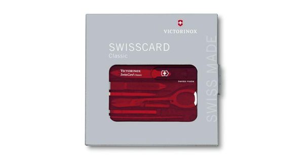 چاقو ویکتورینوکس سوئیس کارت کلاسیکSwiss Card Classic,  transparent