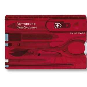 چاقو ویکتورینوکس سوئیس کارت کلاسیکSwiss Card Classic,  transparent