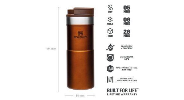 تراول ماگ استنلی 0.35 لیتر Stanley Classic NeverLeak™ Travel Mug | 0.35L
