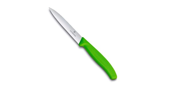 چاقو آشپزخانه ویکتورینوکس Swiss Classic, paring knife, 10cm, wavy, pointed tip