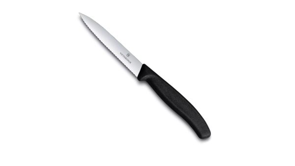 چاقو آشپزخانه ویکتورینوکس Swiss Classic, paring knife, 10cm, wavy, pointed tip