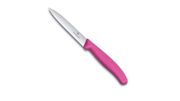 چاقو آشپزخانه ویکتورینوکس Swiss Classic, paring knife, 10cm, wavy, pointed tip