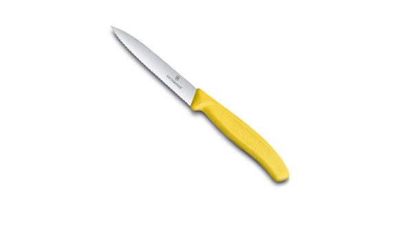 چاقو آشپزخانه ویکتورینوکس Swiss Classic, paring knife, 10cm, wavy, pointed tip