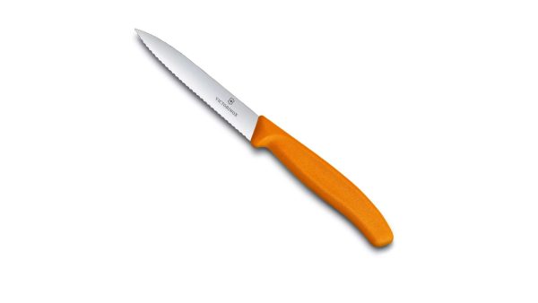 چاقو آشپزخانه ویکتورینوکس Swiss Classic, paring knife, 10cm, wavy, pointed tip