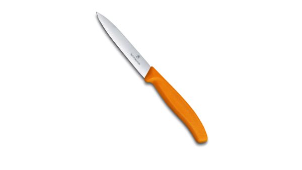 چاقو لبه صاف آشپزخانه ویکتورینوکس Swiss Classic, paring knife, 10cm, straight, pointed tip