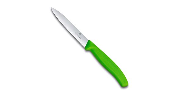 چاقو لبه صاف آشپزخانه ویکتورینوکس Swiss Classic, paring knife, 10cm, straight, pointed tip