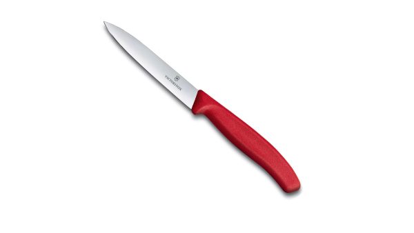 چاقو لبه صاف آشپزخانه ویکتورینوکس Swiss Classic, paring knife, 10cm, straight, pointed tip