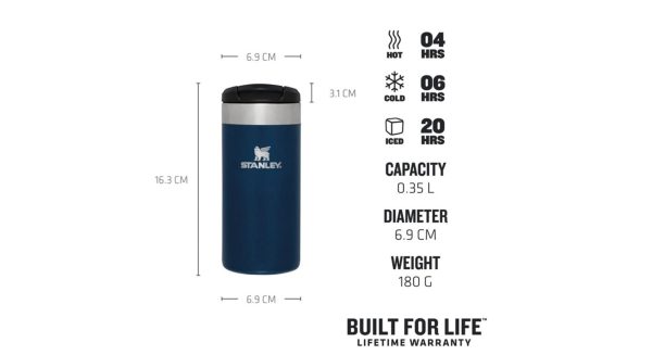 ترانزیت ماگ استنلی 0.35 لیتر The AeroLight™ Transit Bottle | 12 OZ