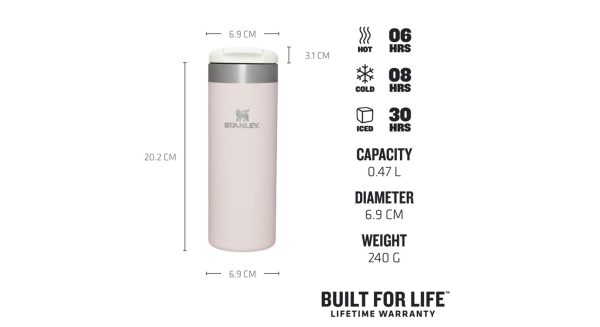 ترانزیت ماگ استنلی 0.47 لیتر The AeroLight™ Transit Bottle | 16 OZ