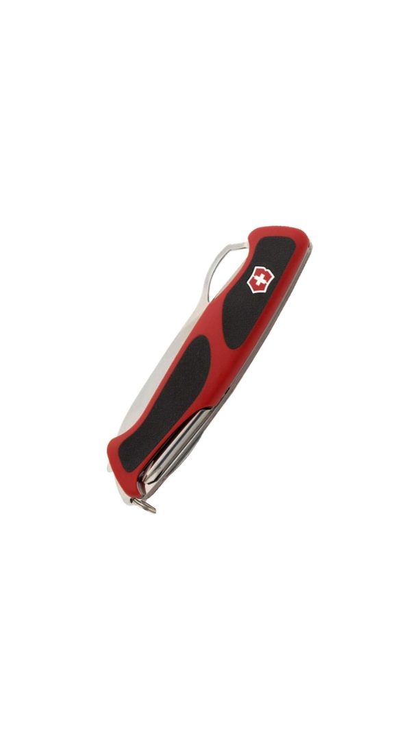 چاقوی ویکتورینوکسRanger 78 M Grip, 130 mm, red/black