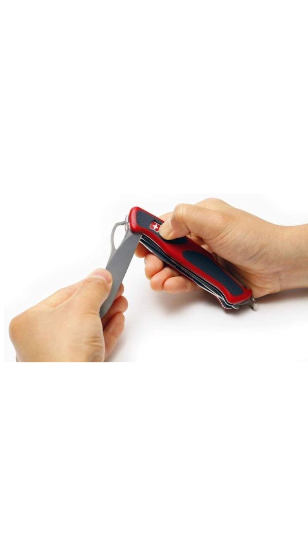 چاقوی ویکتورینوکسRanger 78 M Grip, 130 mm, red/black
