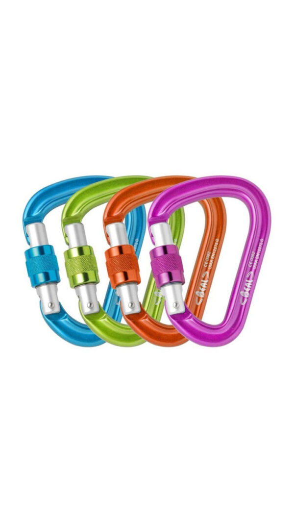 کارابین پیچ مدل  Be Safe بئال - BEAL Be Safe Screwgate HMS Carabiner