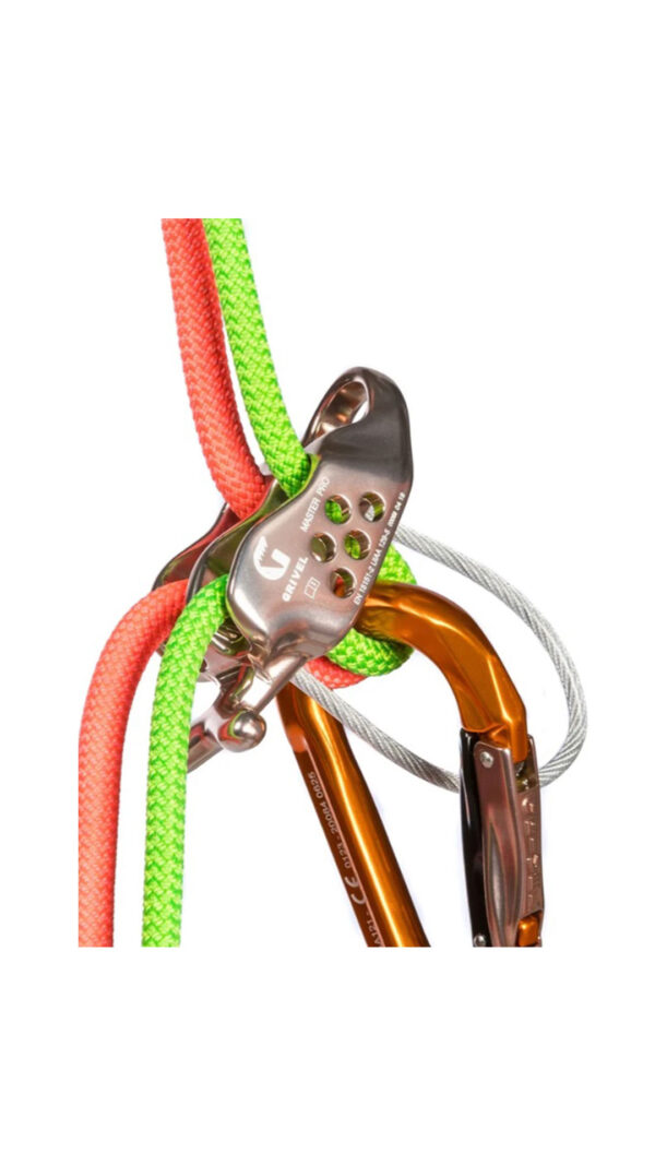 ابزار حمایت و فرود  مدل Master Pro گریول - GRIVEL MASTER PRO BELAY