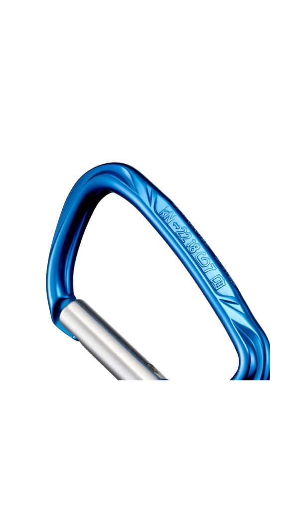 کارابین ساده مدل ROCKY سیموند-SIMOND NON-LOCKING CARABINER - ROCKY M - BLUE