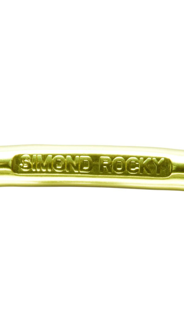 کارابین پیچ ROCKY برند سیموند-Simond Carabiner Connector Quickdraw - Rocky Vis Yellow - Original