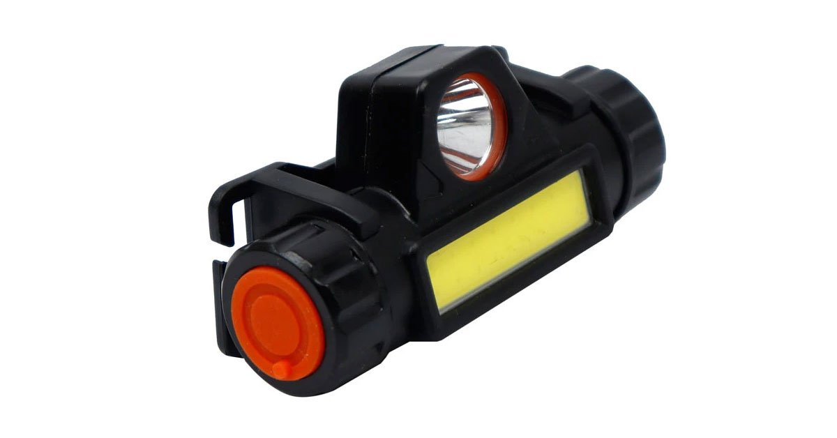 چراغ پیشانی High Power Head Lamp | هدلامپ شارژی LED و COB ضدآب